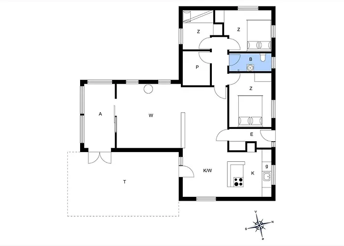 Fan070-fano-nybyvej-58-b Semesterbostad Fanø